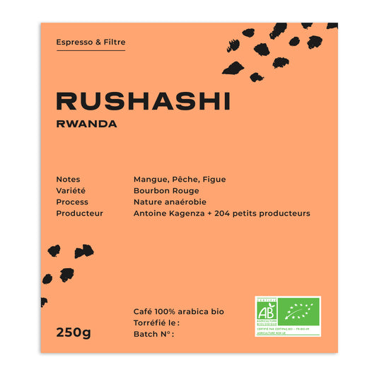 RUSHASHI - RWANDA - ANAÉROBIE NATURE - BIO