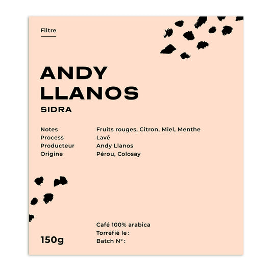 ANDY LLANOS - SIDRA - PÉROU