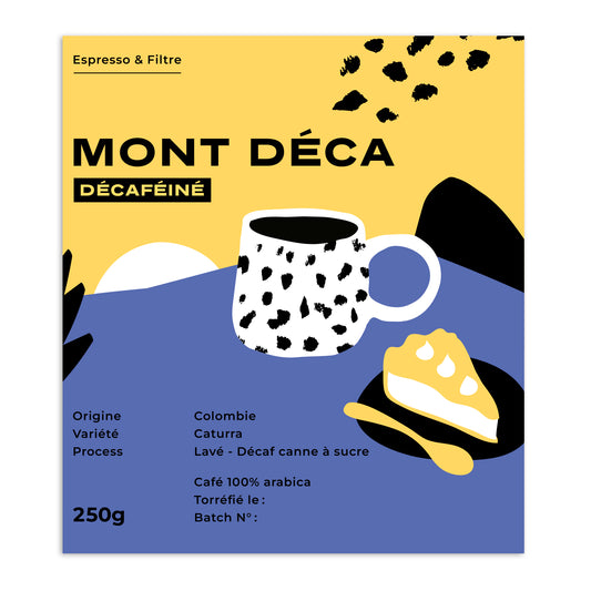 Café décaféiné Mont Déca