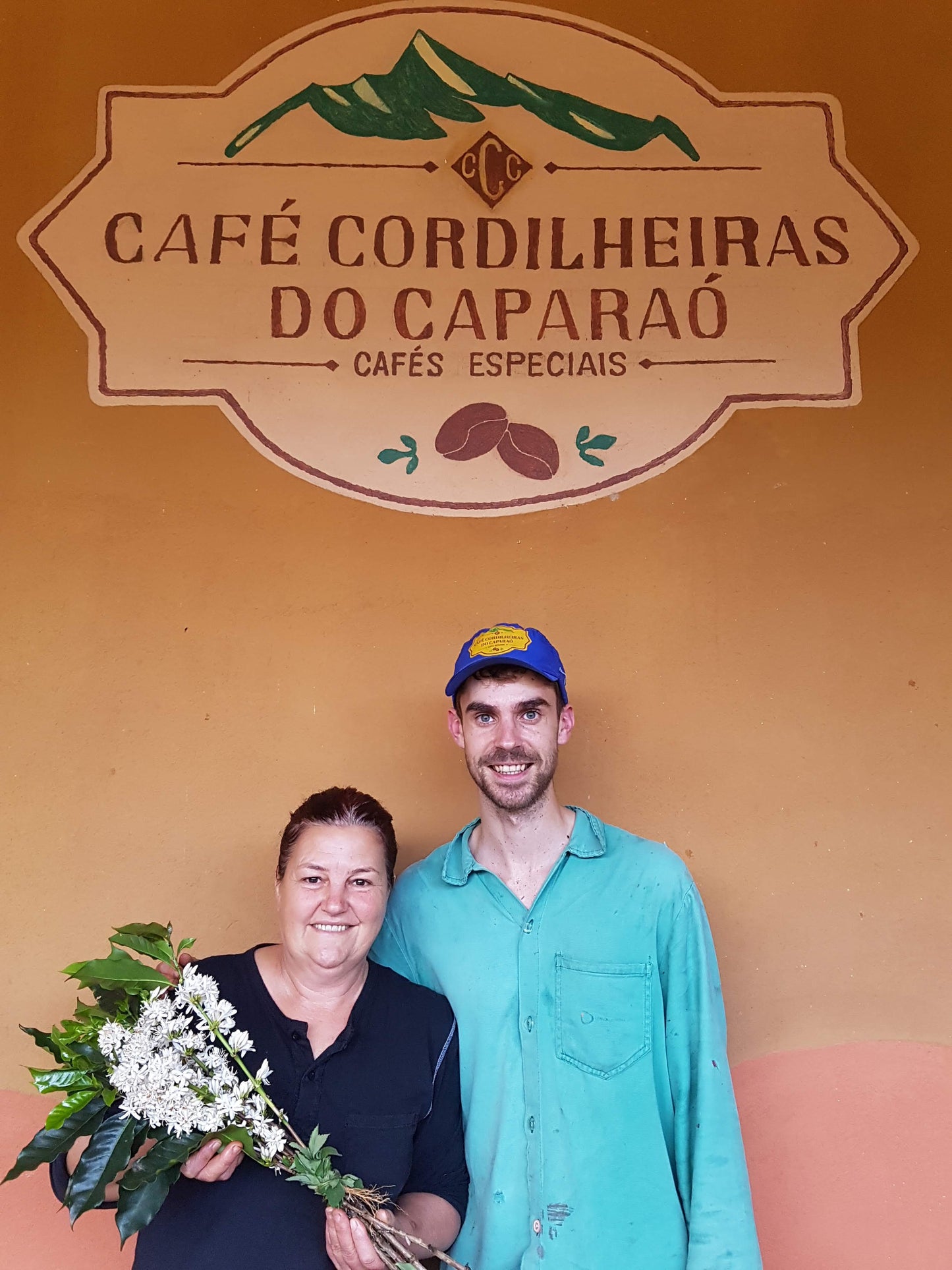 Ferme de café Sitio Cordilheiras du Brésil