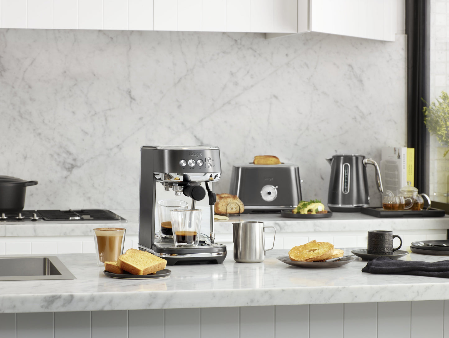 MACHINE ESPRESSO MANUELLE SAGE BAMBINO PLUS