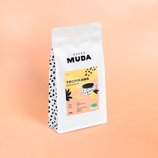 Packaging du café en grain Tropikawa - Ethiopie 